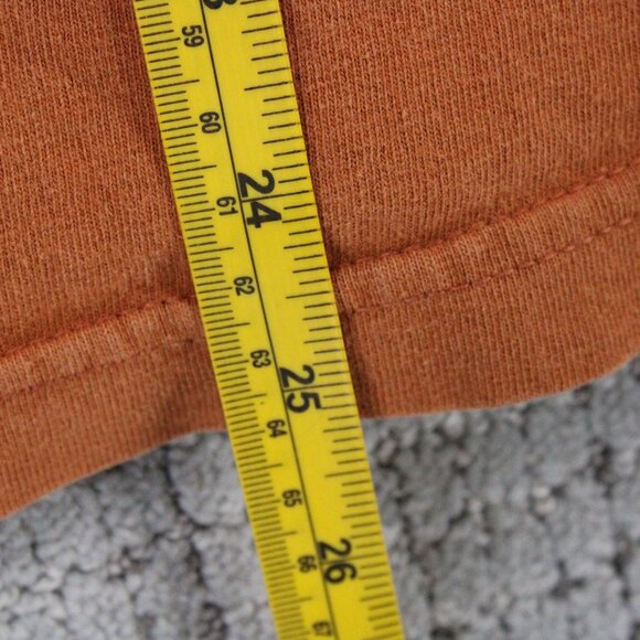 Vintage Old Guys Rule Shirt M Mens Orange Short Sleeve Bicycle Graphic Logo Y2k - Picture 9 of 9
